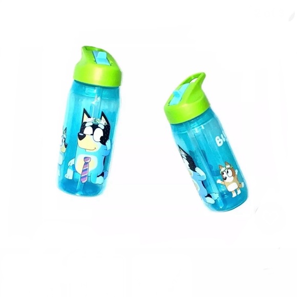 Bluey Sip Water Bottle w/Carry Loop Sip Bottles 16 oz Sippy Cup Zak Designs 3CT - Picture 3 of 3